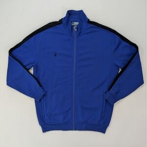 Polo Ralph Lauren LT Tall Blue Full Zip Sweatshirt Jacket